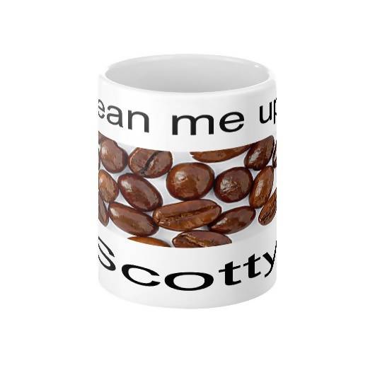 bean me up coffee mug mug